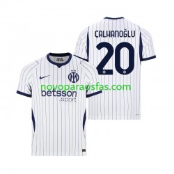 Camisolas Inter de Milão Hakan Calhanoglu 20 Homem Visitante 2026-2027 Manga Curta