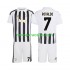 Camisolas Juventus Cristiano Ronaldo 7 Criança Casa 2026-2027 Manga Curta