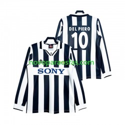 Camisolas Juventus DEL PIERO 10 1997 Retro Homem Casa Manga Comprida