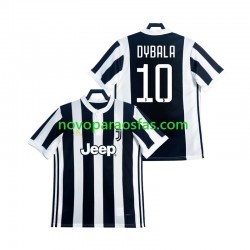 Camisolas Juventus DYBALA 21 2017 2018 Retro Homem Casa Manga Curta