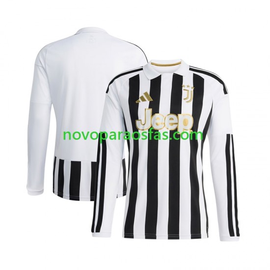 Camisolas Juventus Homem Casa 2026-2027 Manga Comprida