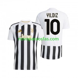 Camisolas Juventus Kenan Yildiz 10 Homem Casa 2026-2027 Manga Curta