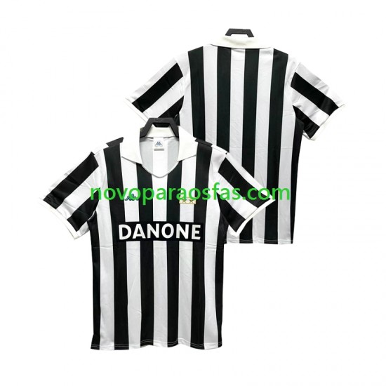 Camisolas Juventus 1992 Retro Homem Casa 1994 Manga Curta