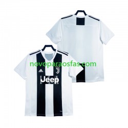 Camisolas Juventus 2018 2019 Retro Homem Casa Manga Curta