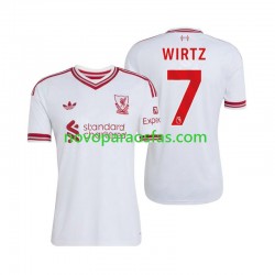 Camisolas Liverpool Florian Wirtz 7 Homem Visitante 2026-2027 Manga Curta