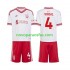 Camisolas Liverpool Virgil van Dijk 4 Criança Visitante 2026-2027 Manga Curta