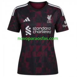Camisolas Liverpool Mulher Alternativo 2026-2027 Manga Curta