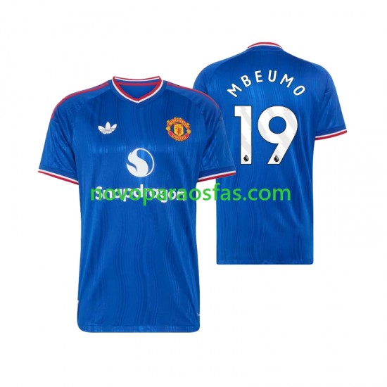 Camisolas Manchester United Bryan Mbeumo 19 Homem Visitante 2026-2027 Manga Curta