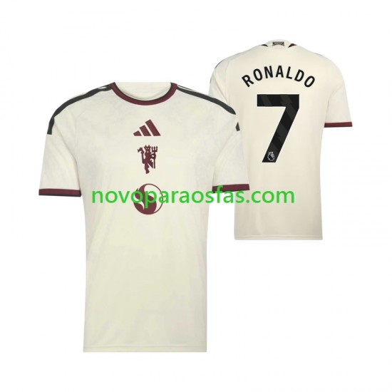 Camisolas Manchester United Cristiano Ronaldo 7 Homem Alternativo 2026-2027 Manga Curta