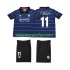 Camisolas Manchester United GIGGS 11 2000 Retro Criança Visitante 1999 Manga Curta