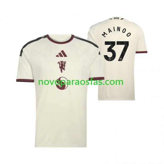Camisolas Manchester United Kobbie Mainoo 37 Homem Alternativo 2026-2027 Manga Curta