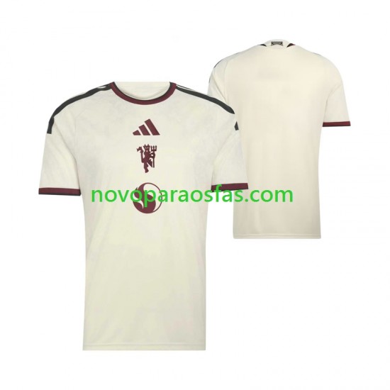 Camisolas Manchester United Homem Alternativo 2026-2027 Manga Curta