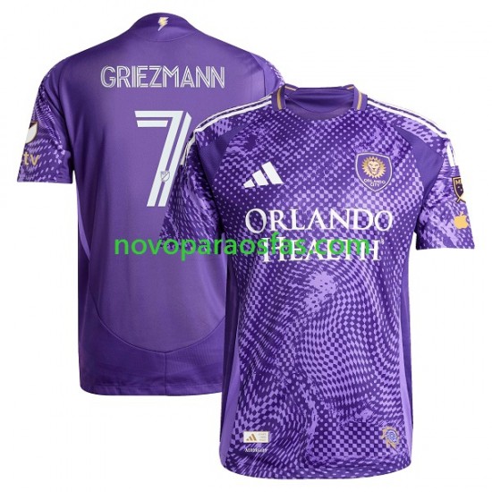 Camisolas Orlando City Antoine Griezmann Homem Casa 2026 Manga Curta