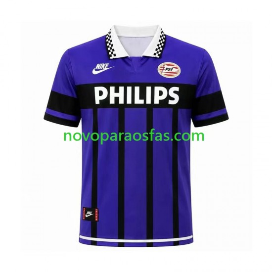 Camisolas PSV Eindhoven 1995 Retro Homem Visitante Manga Curta