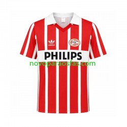 Camisolas PSV Eindhoven 1990 Retro Homem Casa Manga Curta