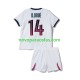 Camisolas Paris Saint-Germain Desire Doue 14 Criança Visitante 2026-2027 Manga Curta