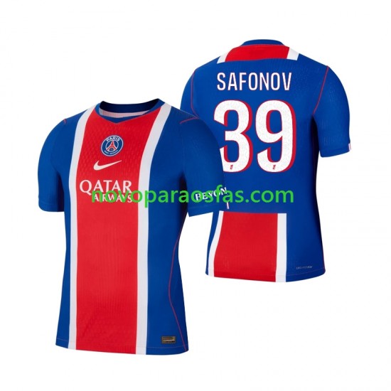 Camisolas Paris Saint-Germain Matvey Safonov 39 Homem Casa 2026-2027 Manga Curta