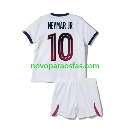 Camisolas Paris Saint-Germain Neymar JR 10 Criança Visitante 2026-2027 Manga Curta