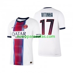 Camisolas Paris Saint-Germain Vitinha 17 Homem Visitante 2026-2027 Manga Curta