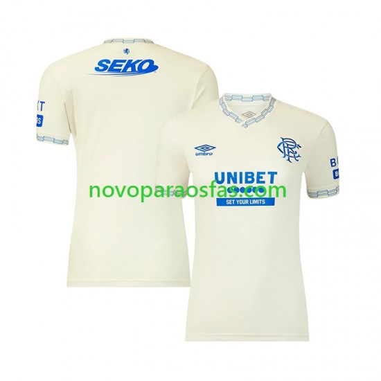Camisolas Rangers Homem Visitante 2026-2027 Manga Curta