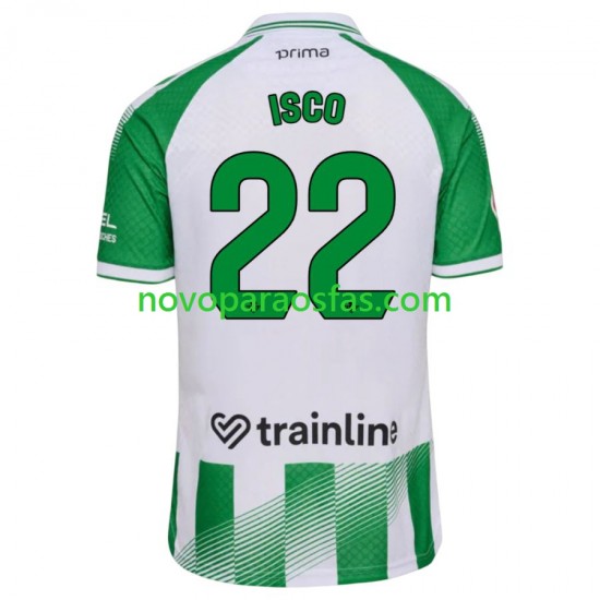 Camisolas Real Betis Isco 22 Homem Casa 2026-2027 Manga Curta