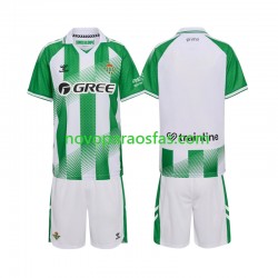 Camisolas Real Betis Criança Casa 2026-2027 Manga Curta
