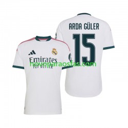 Camisolas Real Madrid Arda Guler 15 Homem Casa 2026-2027 Manga Curta
