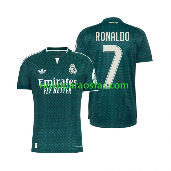 Camisolas Real Madrid Cristiano Ronaldo 7 Homem Visitante 2026-2027 Manga Curta