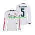 Camisolas Real Madrid Jude Bellingham 5 Homem Casa 2026-2027 Manga Comprida
