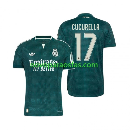 Camisolas Real Madrid Marc Cucurella 17 Homem Visitante 2026-2027 Manga Curta