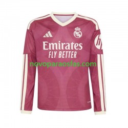 Camisolas Real Madrid Homem Alternativo 2026-2027 Manga Comprida
