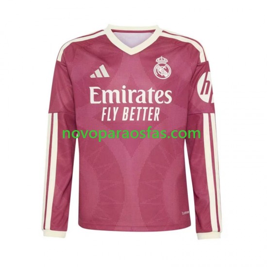 Camisolas Real Madrid Homem Alternativo 2026-2027 Manga Comprida