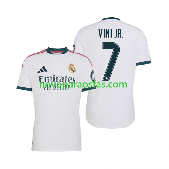 Camisolas Real Madrid Vinicius Junior 7 Homem Casa 2026-2027 Manga Curta