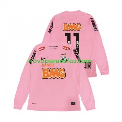 Camisolas Santos Neymar JR 11 2012 2013 Retro Homem Quarto Manga Comprida