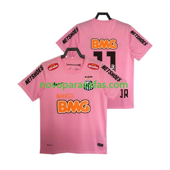 Camisolas Santos Neymar JR 11 2012 2013 Retro Homem Quarto Manga Curta
