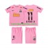 Camisolas Santos Neymar JR 11 2012 2013 Retro Criança Quarto Manga Curta