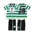 Camisolas Sporting CP Cristiano Ronaldo 28 2000 Retro Criança Casa 1999 Manga Curta