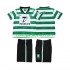 Camisolas Sporting CP 2000 Retro Criança Casa 1999 Manga Curta