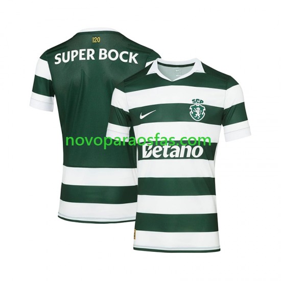 Camisolas Sporting CP Homem Casa 2026-2027 Manga Curta