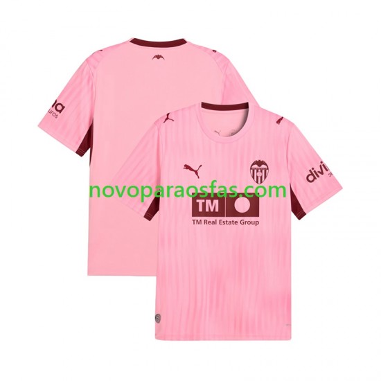 Camisolas Valencia CF Homem Alternativo 2026-2027 Manga Curta