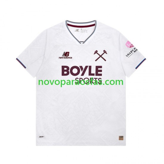 Camisolas West Ham United Homem Visitante 2026-2027 Manga Curta