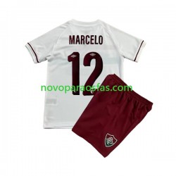 Camisolas Fluminense Marcelo 12 Criança Visitante 2023-2024 Manga Curta