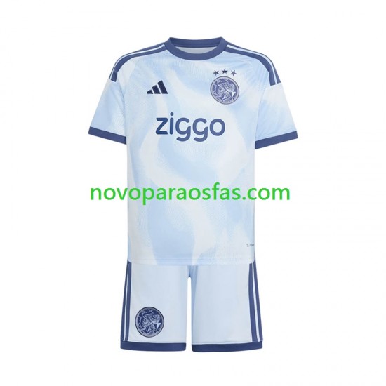 Camisolas AFC Ajax Criança Alternativo 2026-2027 Manga Curta