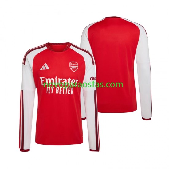 Camisolas Arsenal Homem Casa 2026-2027 Manga Comprida