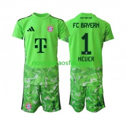 Camisolas Bayern de Munique Manuel Neuer 1 Guarda-redes Criança Casa 2026-2027 Manga Curta
