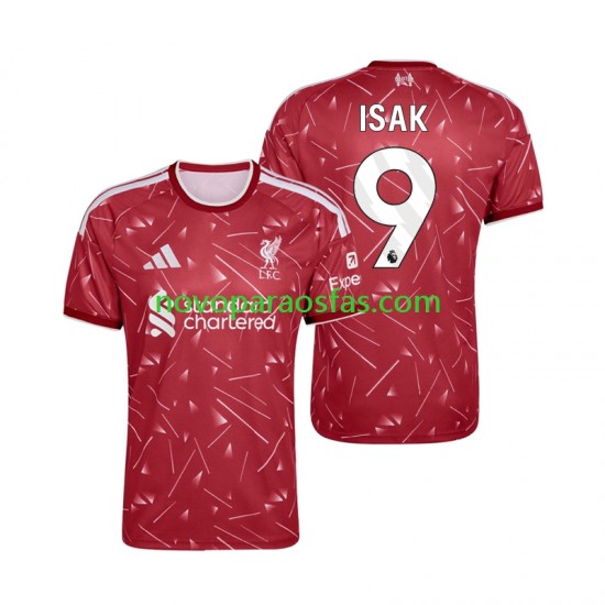 Camisolas Liverpool Alexander Isak 9 Homem Casa 2026-2027 Manga Curta