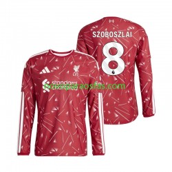 Camisolas Liverpool Dominik Szoboszlai 8 Homem Casa 2026-2027 Manga Comprida