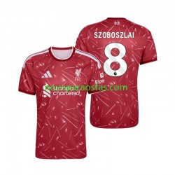 Camisolas Liverpool Dominik Szoboszlai 8 Homem Casa 2026-2027 Manga Curta