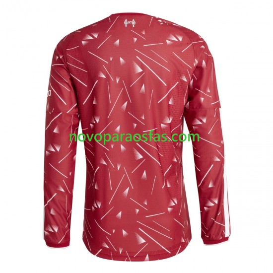 Camisolas Liverpool Homem Casa 2026-2027 Manga Comprida