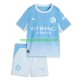 Camisolas Manchester City Criança Casa 2026-2027 Manga Curta